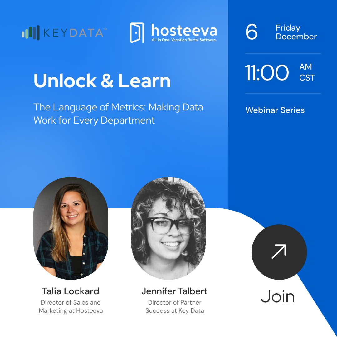 Unlock &amp; Learn Episode 15: Making Data Work for Your Vacation Rental Business